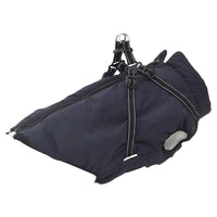 Cappotto Cani Imbracatura Impermeabile Riflettente Blu Navy 4XL 4019919