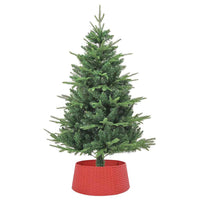 Gonna per Albero di Natale Rossa Ø56x23 cm in Plastica 4019952