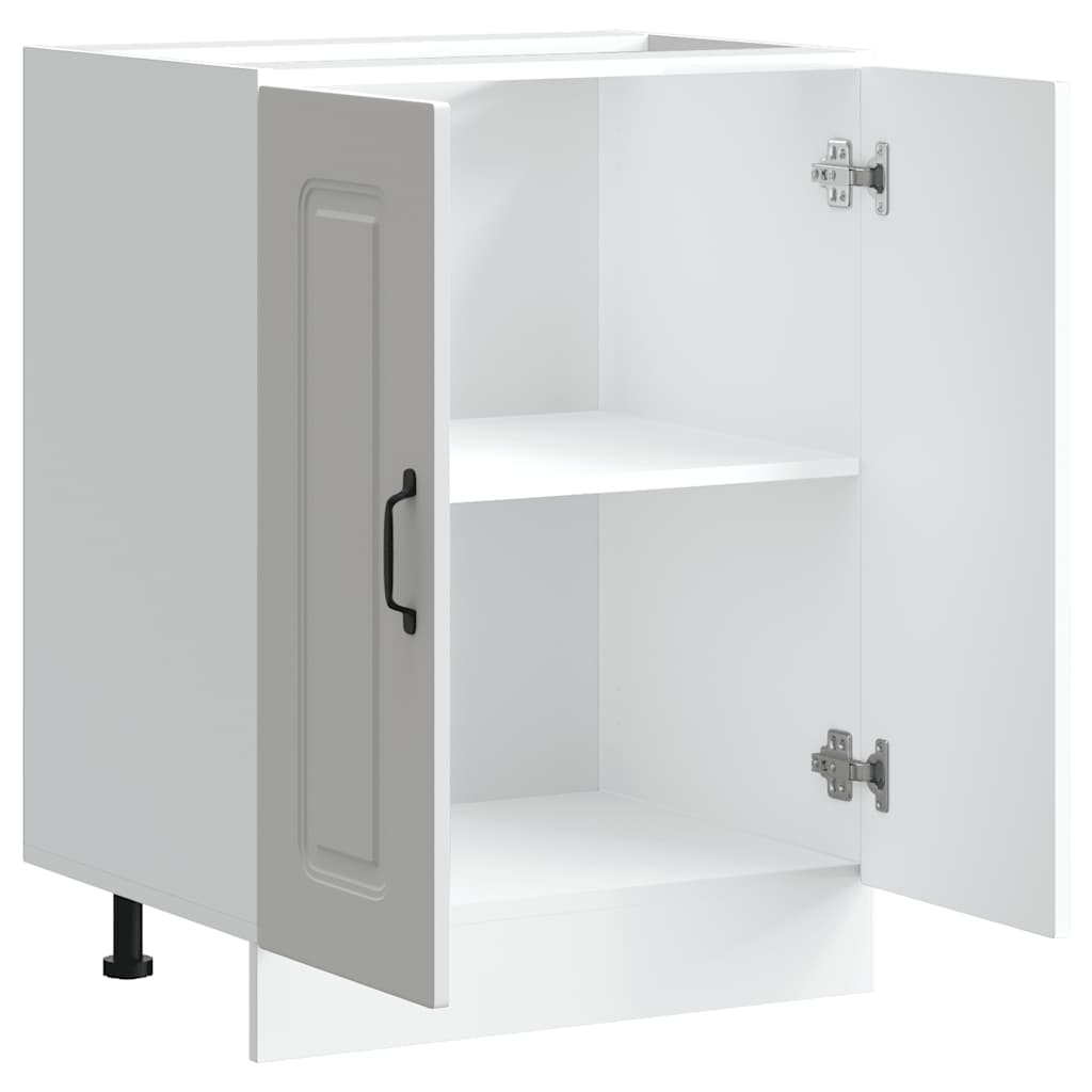 Mobile base lavello Kalmar Bianco 60x46x81,5 cm in Truciolato 853437