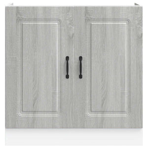 Mobile base lavello Kalmar Grigio Sonoma 80x46x81,5 cm 853453