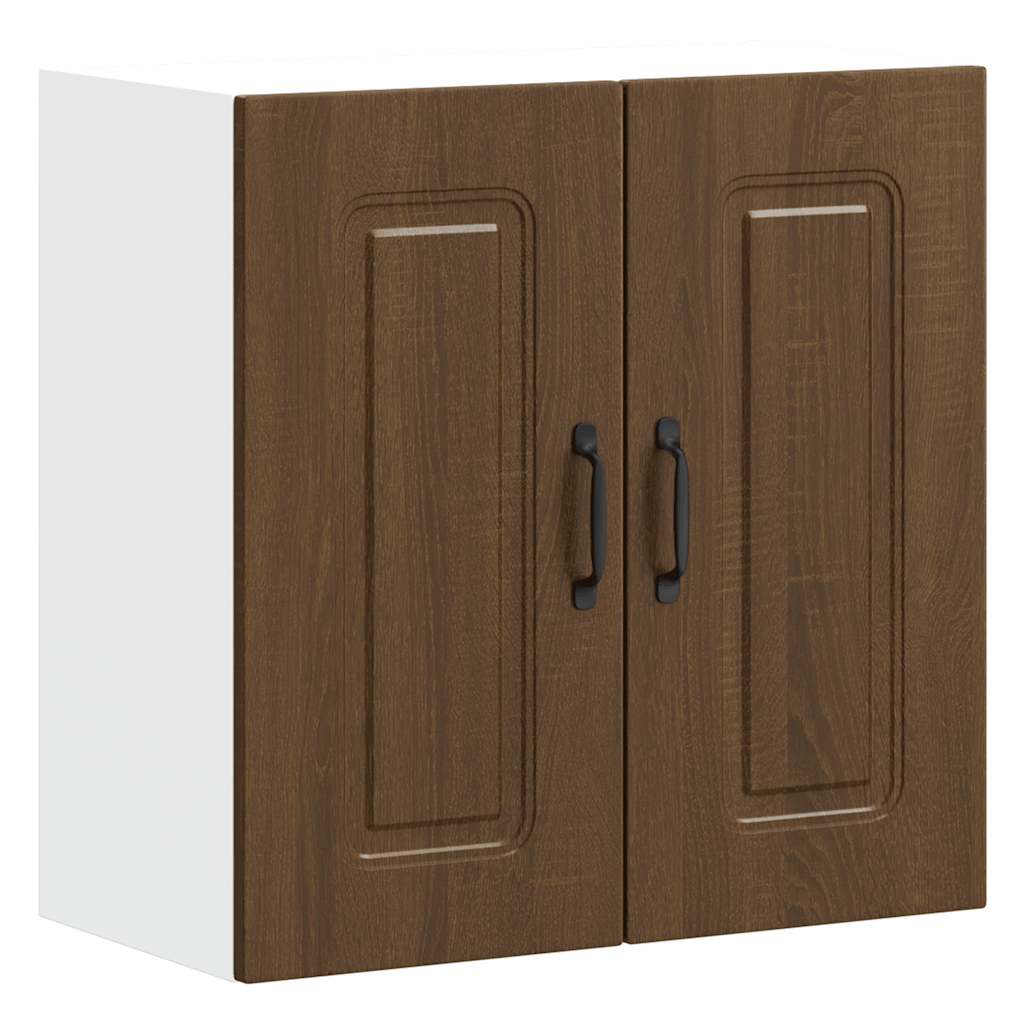 Pensile da Cucina Kalmar Rovere Marrone in Legno Multistrato 853584