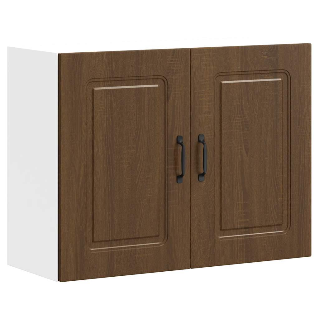 Pensile da Cucina Kalmar Rovere Marrone in Legno Multistrato 853594