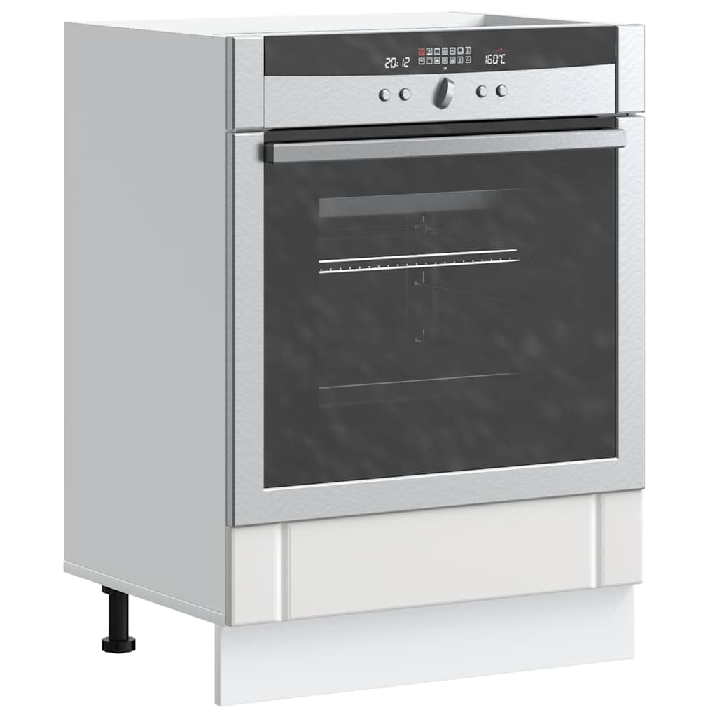 Armadio Forno Lucca Bianco in Legno Multistrato 853757