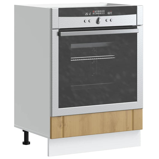 Armadio Forno Lucca Rovere Artigianale in Legno Multistrato 853766