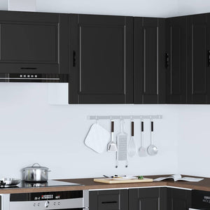 Pensile da Cucina Porto Nero in Legno Multistrato 854039