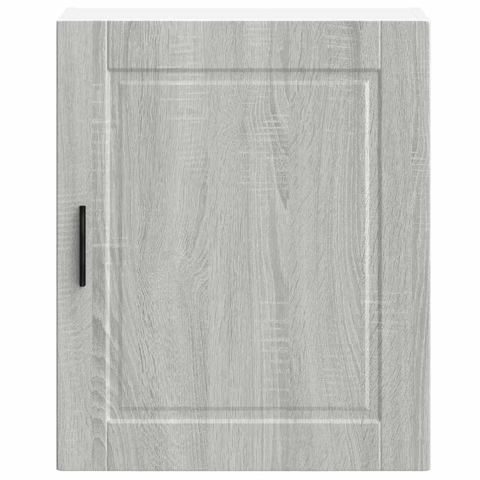 Pensili da Cucina 2 pz Porto Grigio Sonoma in Legno Multistrato 854050