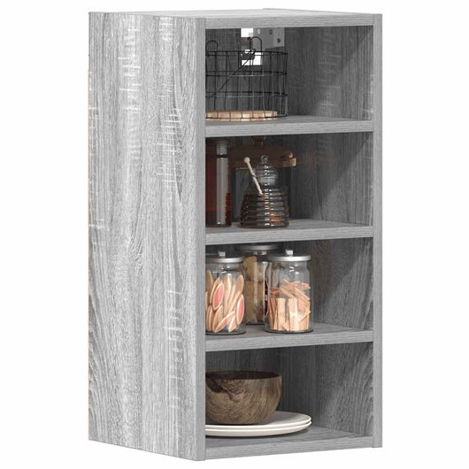 Mobile Pensile Grigio Sonoma 30x29,5x60 cm in Legno Multistrato 854171