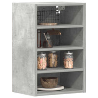 Mobile Pensile Grigio Cemento 40x29,5x60 cm Legno Multistrato 854178