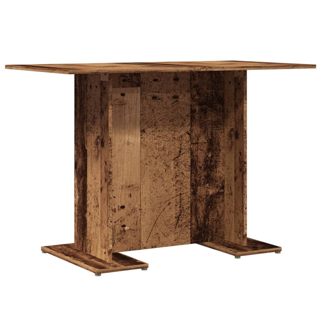 Tavolo da Pranzo Legno Antico 110x60x75 cm in Legno Multistrato 855808