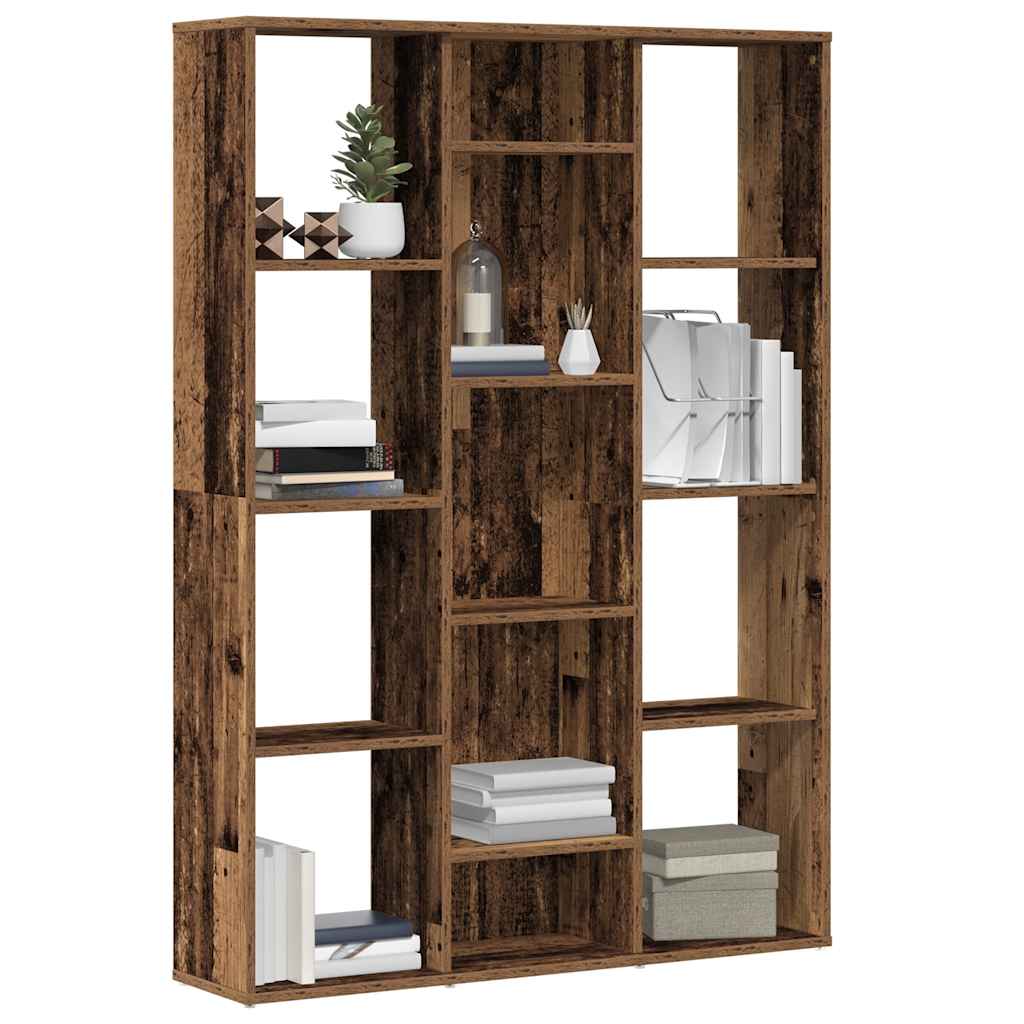 Libreria/Divisorio Legno Vecchio 100x24x140 cm in Truciolato 855842