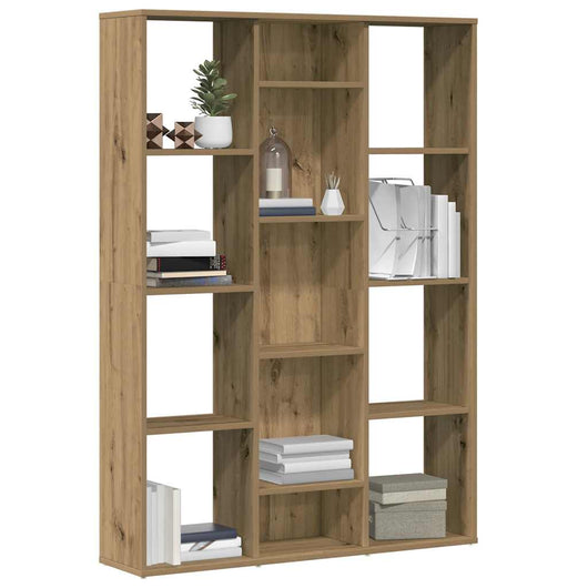 Libreria/Divisorio Rovere Artigianale 100x24x140 cm Truciolato 855843