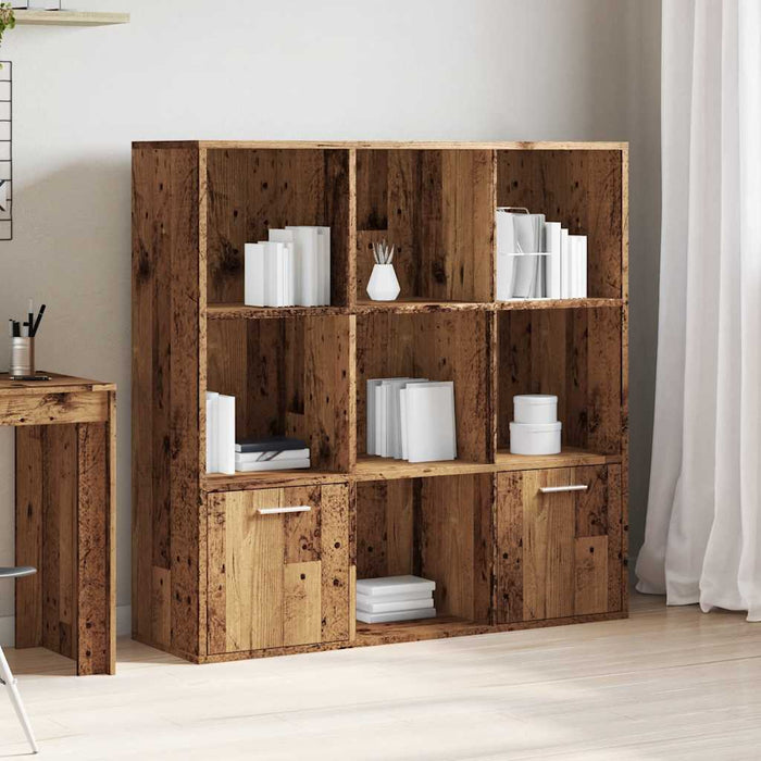 Libreria Legno Antico 98x29x97,5 cm in Legno Multistrato 855966