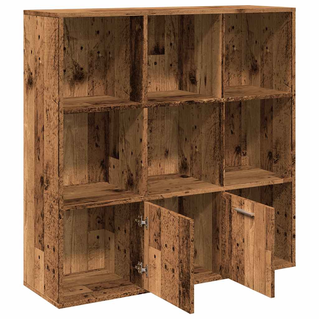 Libreria Legno Antico 98x29x97,5 cm in Legno Multistrato 855966