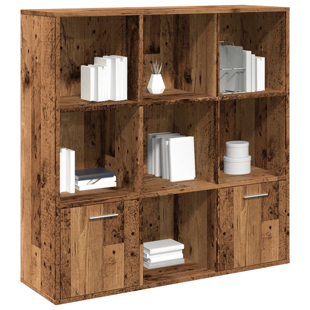 Libreria Legno Antico 98x29x97,5 cm in Legno Multistrato 855966