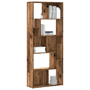 Libreria Legno Antico 67x24x161 cm in Truciolato 856014