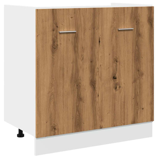 Mobile Sottolavello Artigianale 80x46x81,5 cm Legno Multistrato 856078