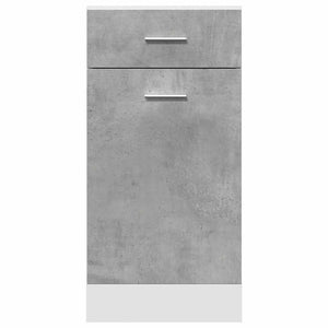 Armadio Inferiore Cassetto Grigio Cemento 40x46x81,5Multistrato 856082