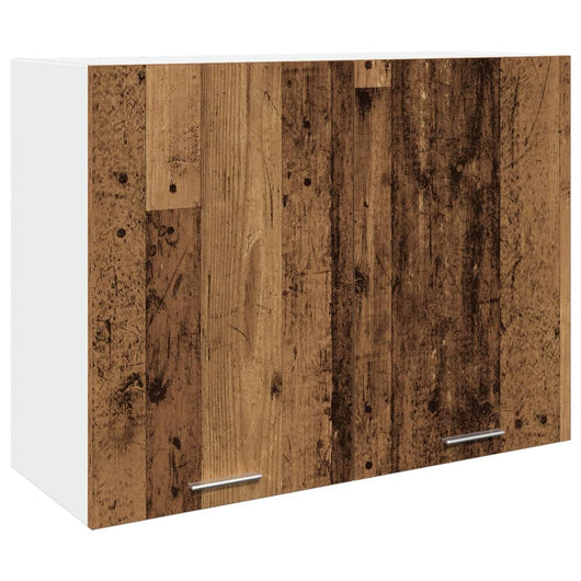 Mobile Pensile Legno Antico 80x31x60 cm in Legno Multistrato 856110