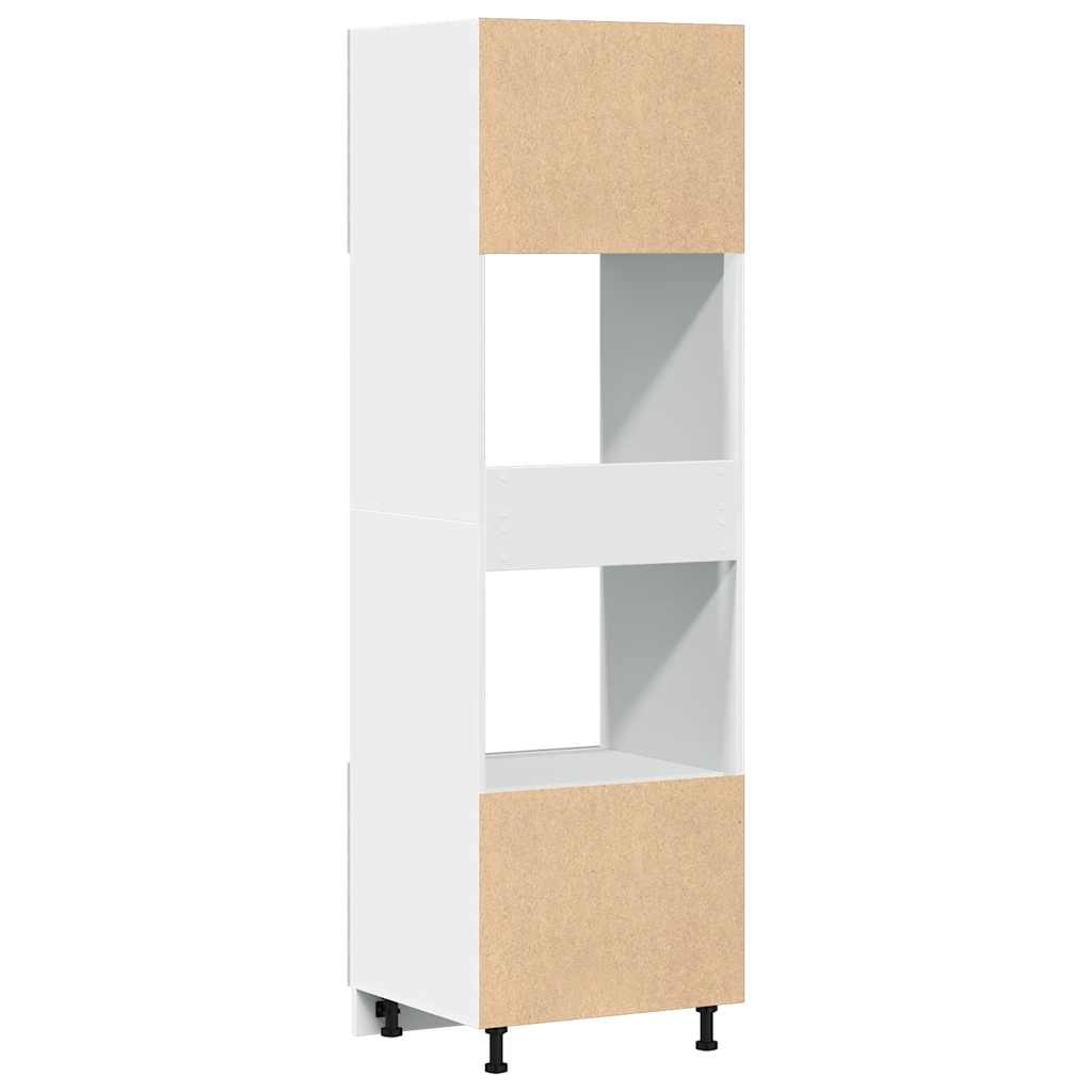 Mobile per Microonde Grigio Cemento 60x57x207 cm Multistrato 856127