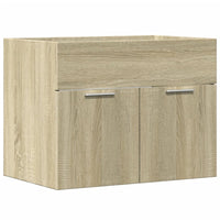 Mobile Sottolavabo Rovere Sonoma 60x38,5x46cm Legno Multistrato 856207