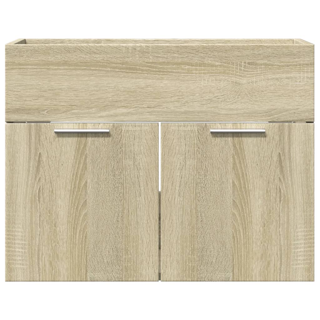 Mobile Sottolavabo Rovere Sonoma 60x38,5x46cm Legno Multistrato 856207