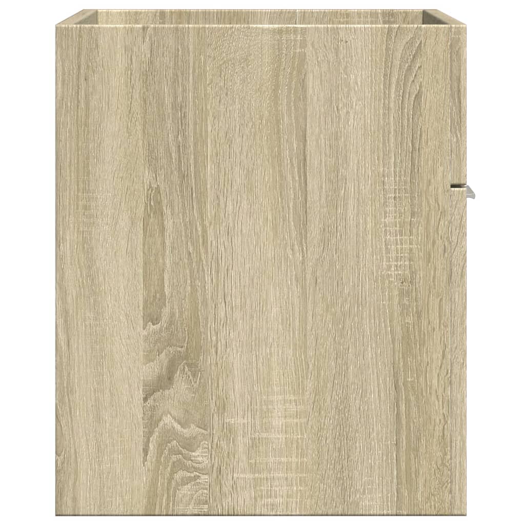 Mobile Sottolavabo Rovere Sonoma 60x38,5x46cm Legno Multistrato 856207