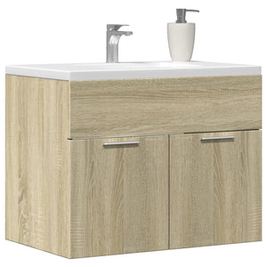 Mobile Sottolavabo Rovere Sonoma 60x38,5x46cm Legno Multistrato 856207