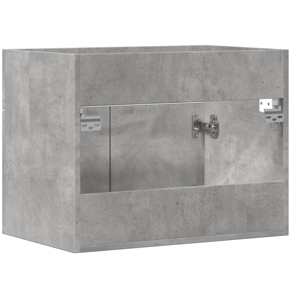 Mobile Sottolavabo Grigio Cemento 60x38,5x46 Legno Multistrato 856208