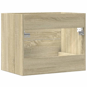 Mobile Lavabo Rovere Sonoma 60x38,5x48 cm in Legno Multistrato 856223