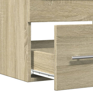 Mobile Lavabo Rovere Sonoma 60x38,5x48 cm in Legno Multistrato 856223