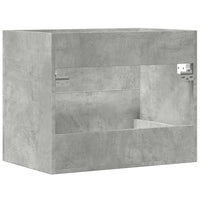 Mobile Lavabo Grigio Cemento 60x38,5x48 cm in Legno Multistrato 856224