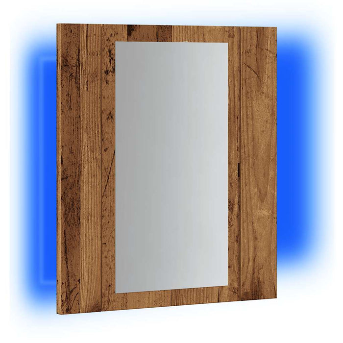 Mobile da Bagno Legno Antico 40x12x45cm in Legno Multistrato 856279