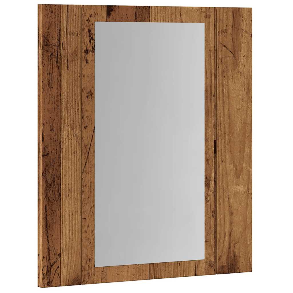 Mobile da Bagno Legno Antico 40x12x45cm in Legno Multistrato 856279