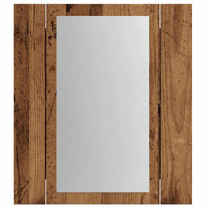 Mobile da Bagno Legno Antico 40x12x45cm in Legno Multistrato 856279