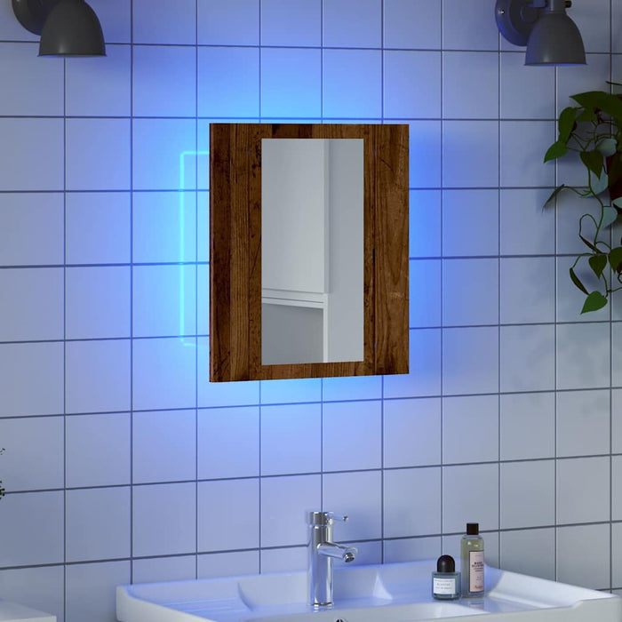 Mobile da Bagno Legno Antico 40x12x45cm in Legno Multistrato 856279