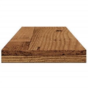 Ripiani Libreria 4 pz Legno Vecchio 60x10x1,5 cm in Truciolato 856295