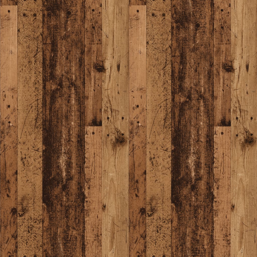 Panchina con Scarpiera Legno Antico 105x35x35 cm in Truciolato 856410