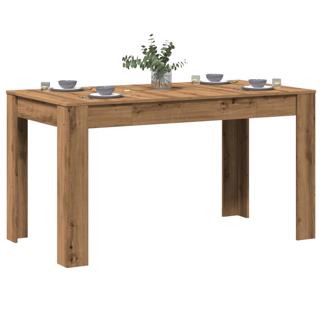 Tavolo Pranzo Artigianale 140x74,5x76 cm Legno Multistrato 856573