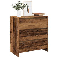 Credenza Legno Antico 70x41x75 cm in Truciolato 856778