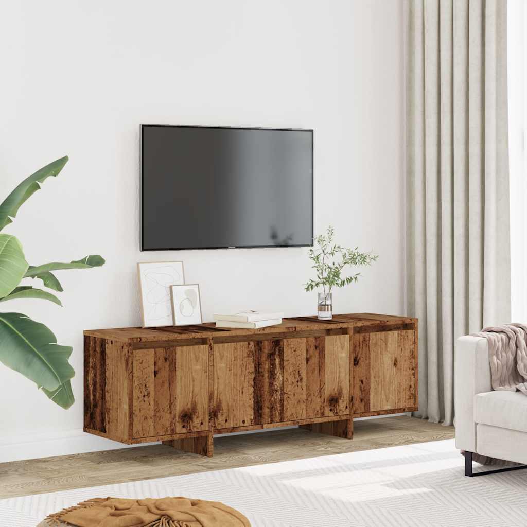 Mobile Porta TV Legno Antico 120x30x40,5 cm Legno Multistrato 856786