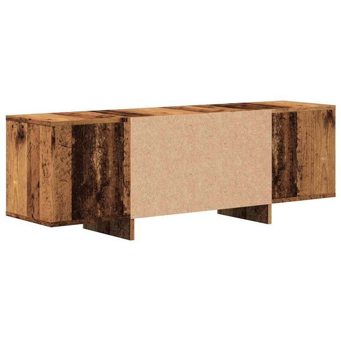 Mobile Porta TV Legno Antico 120x30x40,5 cm Legno Multistrato 856786