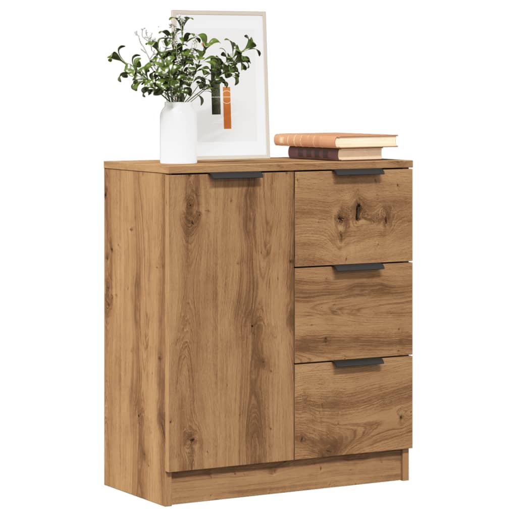 Credenza Rovere Artigianale 60x30x70 cm in Legno Multistrato 856837