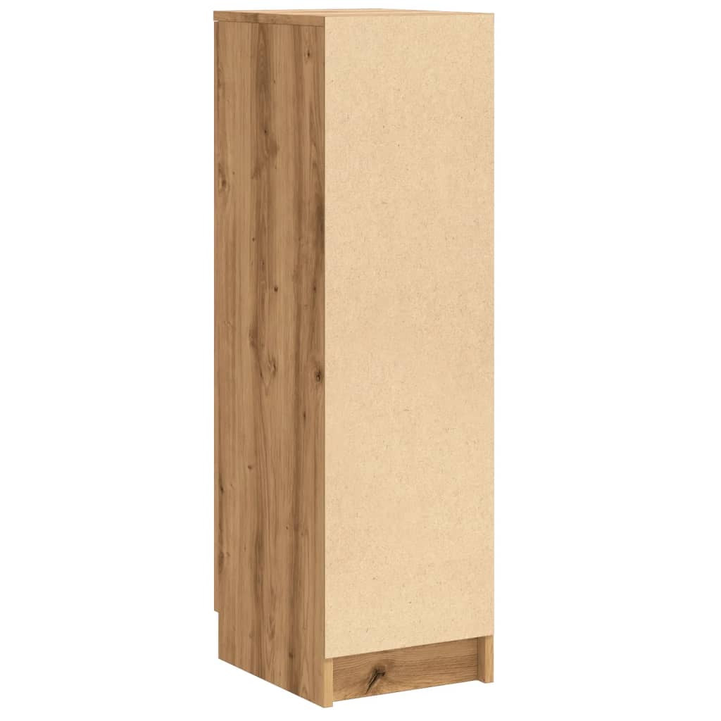 Scarpiera Rovere Artigianale 29,5x35x100,5 cm in Truciolato 856992