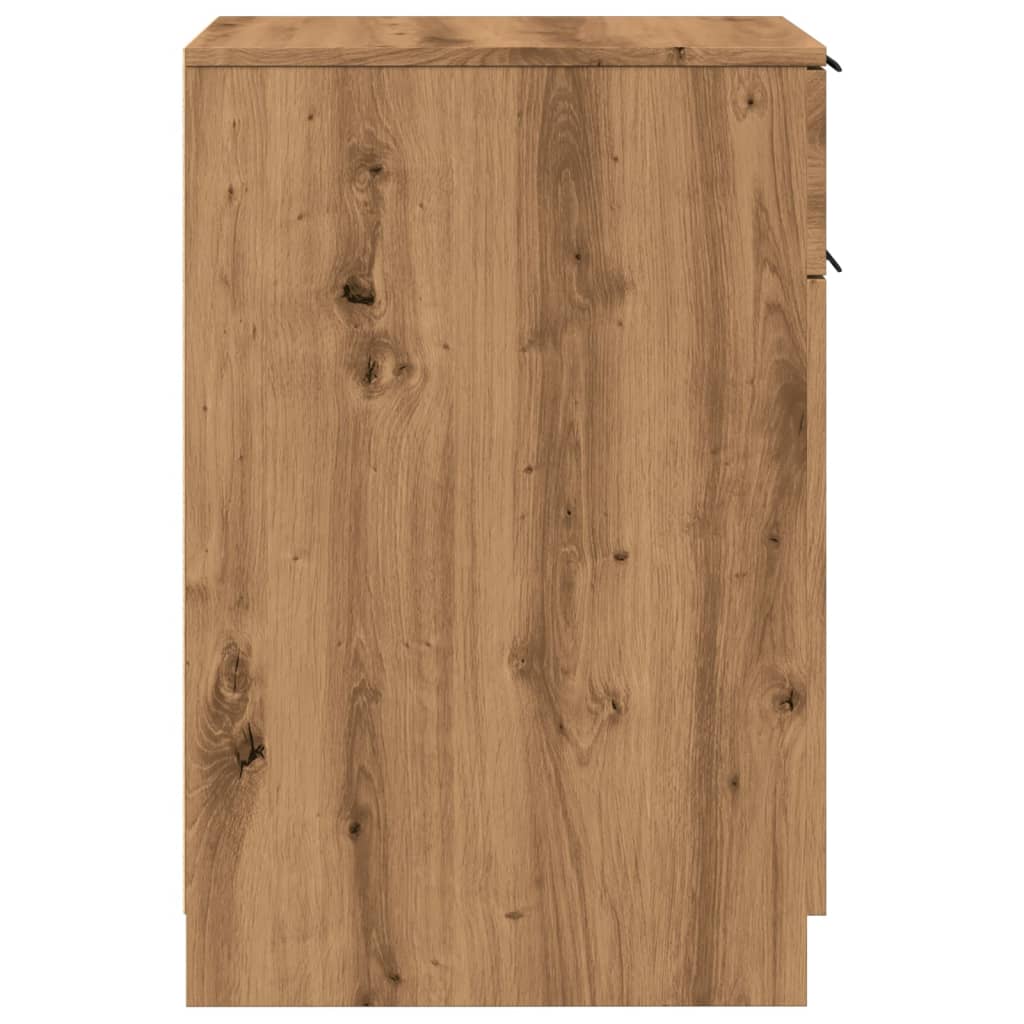 Scrivania Rovere Artigianale 34x36x50 cm in Legno Multistrato 856998