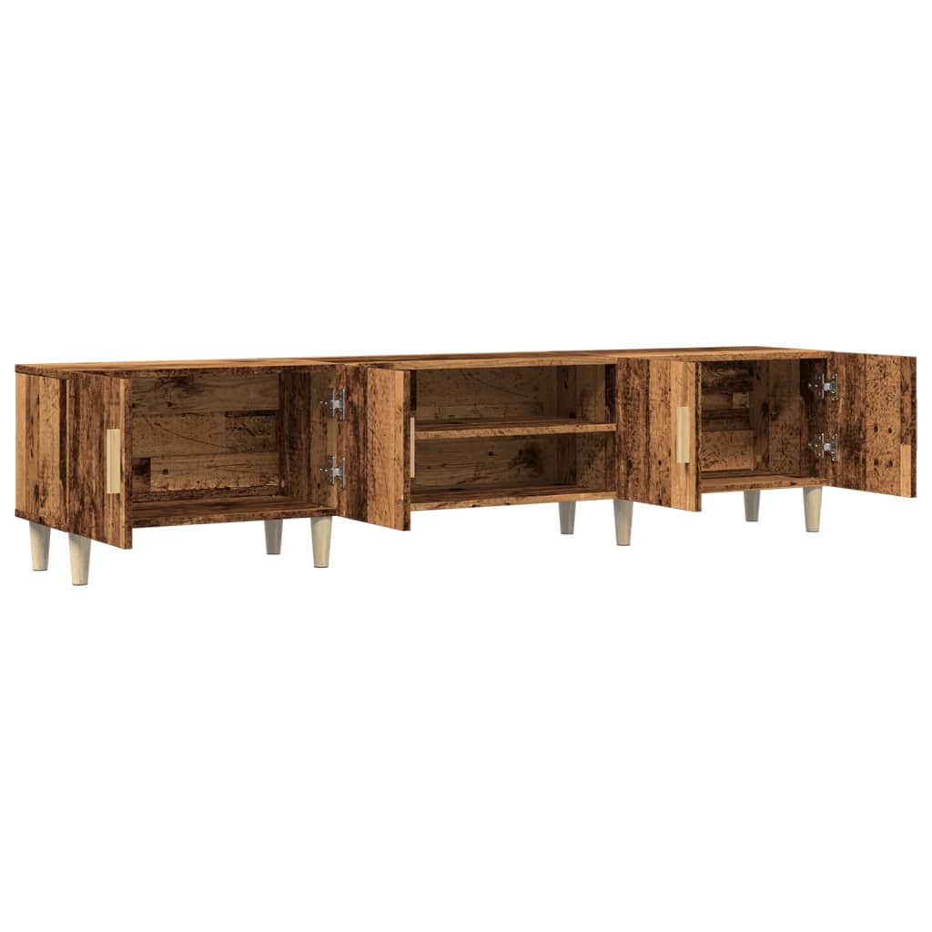 Mobile Porta TV Legno Antico 180x31,5x40cm in Legno Multistrato 857141