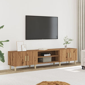 Mobile TV Rovere Artigianale 180x31,5x40 cm in Truciolato 857142