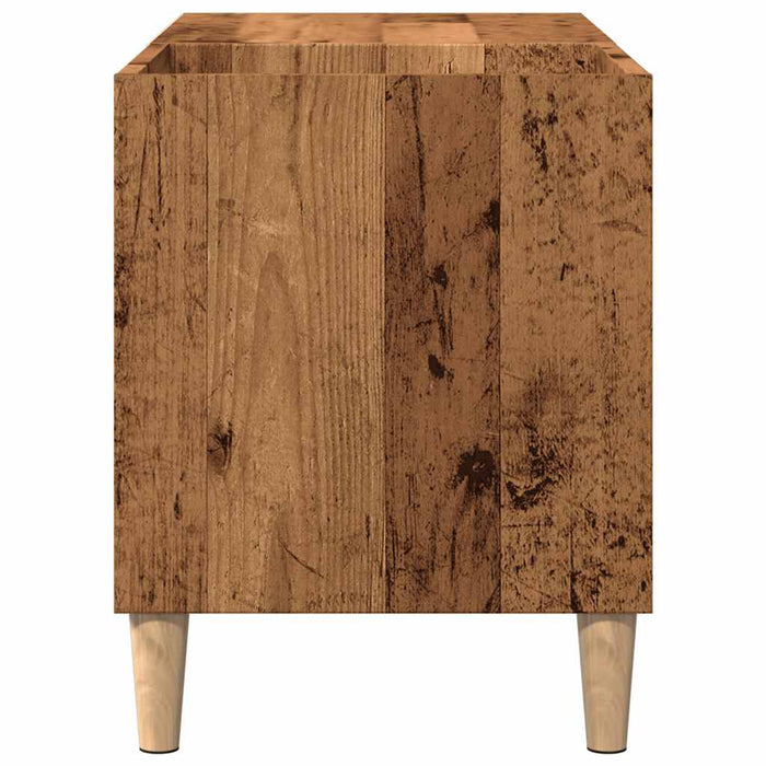 Mobile Porta Dischi Legno Antico 84,5x38x48cm Legno Multistrato 857163