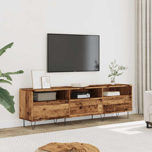 Mobile Porta TV Legno Antico 150x30x44,5 cm Legno Multistrato 857187