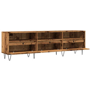 Mobile Porta TV Legno Antico 150x30x44,5 cm Legno Multistrato 857187