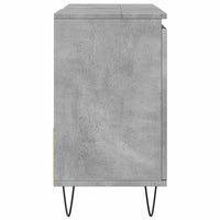 Armadietto da Bagno Grigio Cemento 65x33x60cm in Truciolato 857225